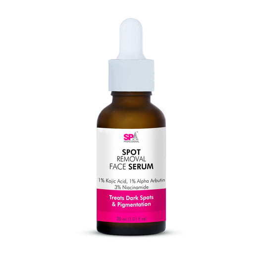 Spot Removal-Face Serum-1%Kojic Acid, 1% Alpha Arbutin & 3%Niacinamide - Treats Dark Spots & Pigmentation-30ml