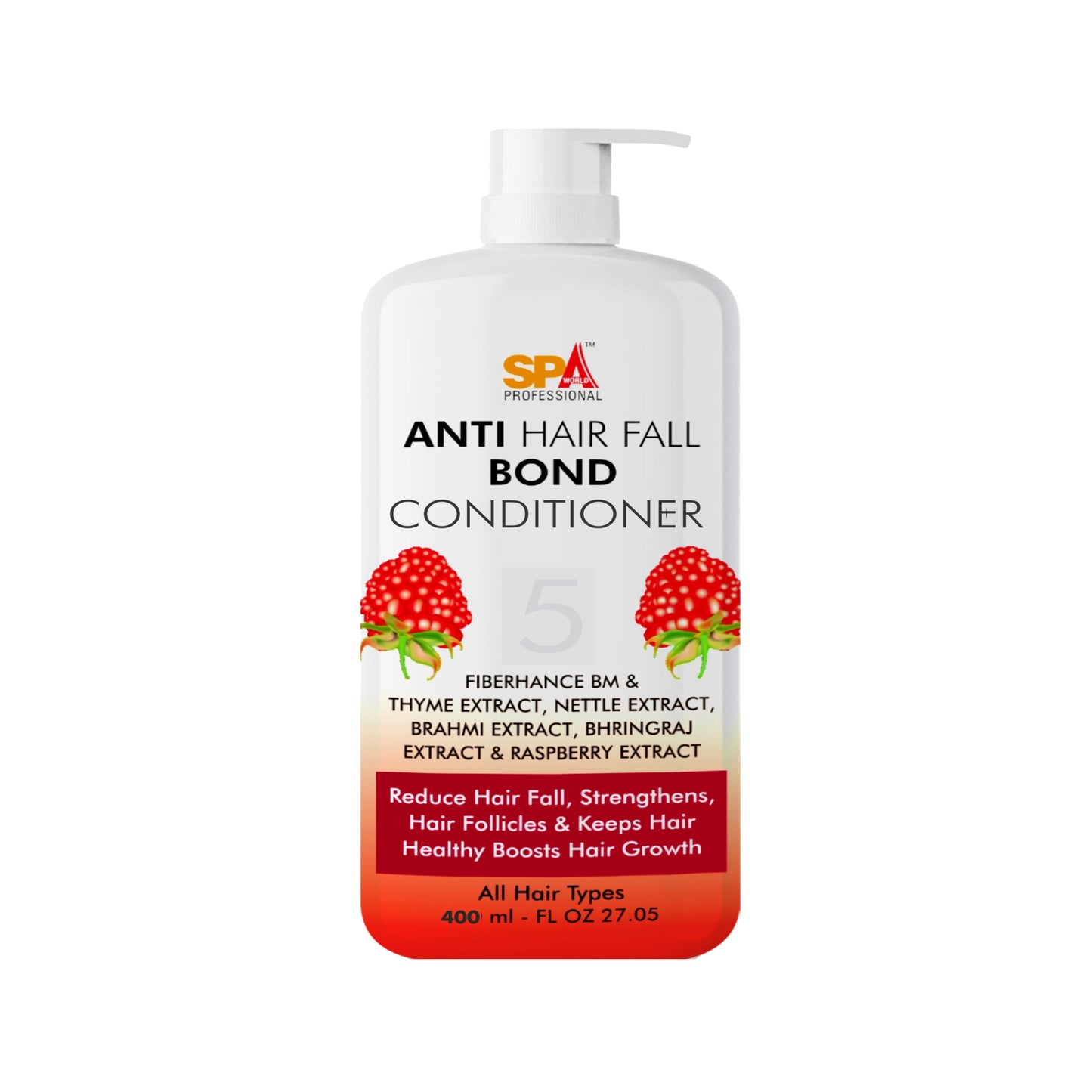 Anti Hair Fall Bond Hair Conditioner - Reduce Hair Fall, Strengthens, Keeps Hair Healthy, Boosts Hair Growth - 400ml