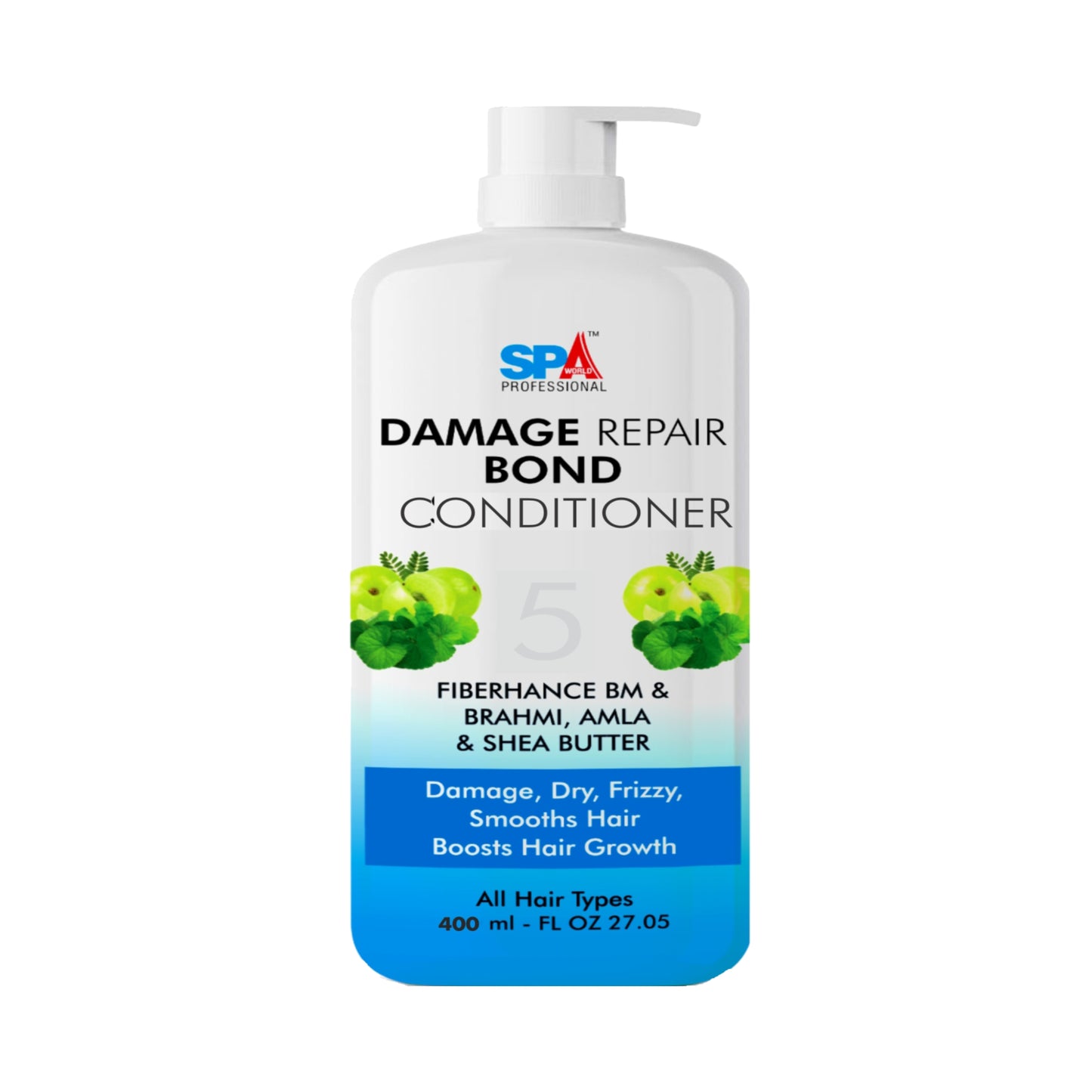 Damage Repair Bond Hair Conditioner -Damage, Dry, Frizzy, Smooths Hair, reduce frizz-400ml