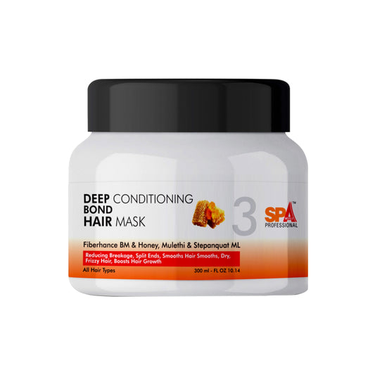 Deep Conditioning Bond Hair Mask- Reducing breakage, Split ends, Smooths, Dry, Frizzy Hair, Boosts Hair Growth-300ml