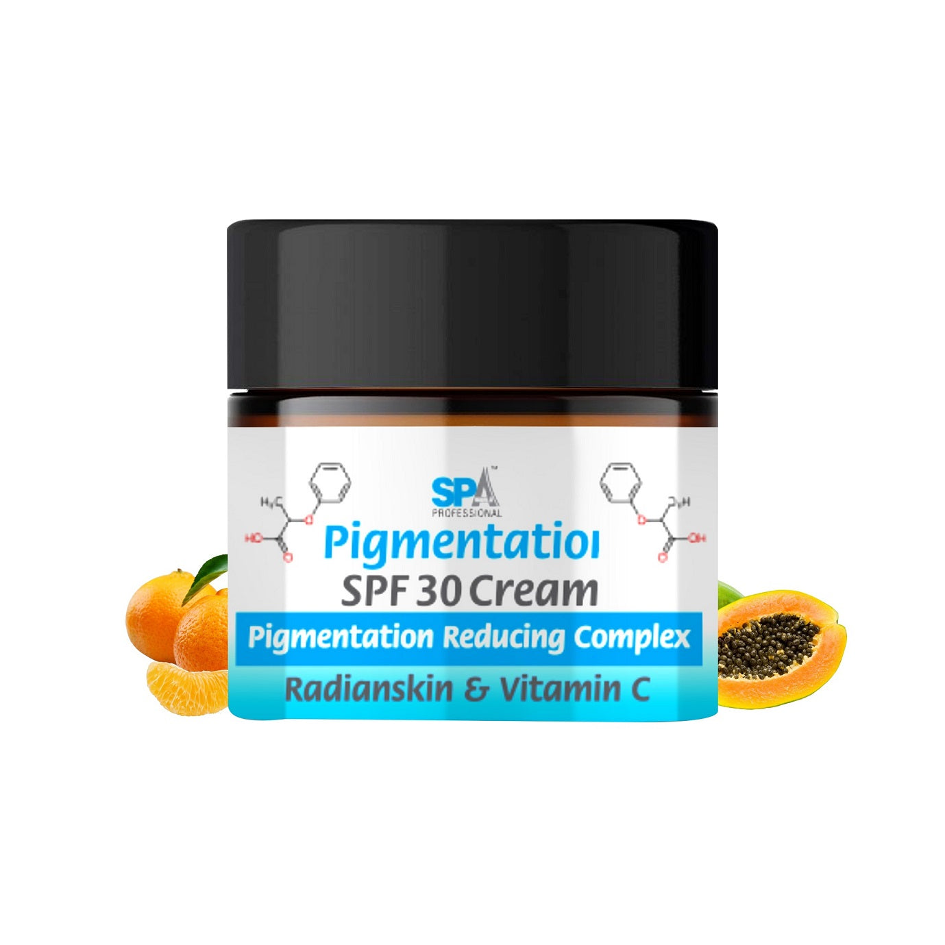 Pigmentation Face Cream with SPF 30 Cream-Pigmentation Reducing Complex -Radianskin (BASF) & Vitamin C- 50+50 ml