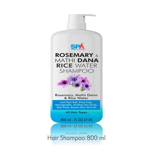 Rosemary Bond Shampoo - Anti Hair Fall, Frizz-Free, Soothes Dry Scalp, Boosts Hair Growth 800ml