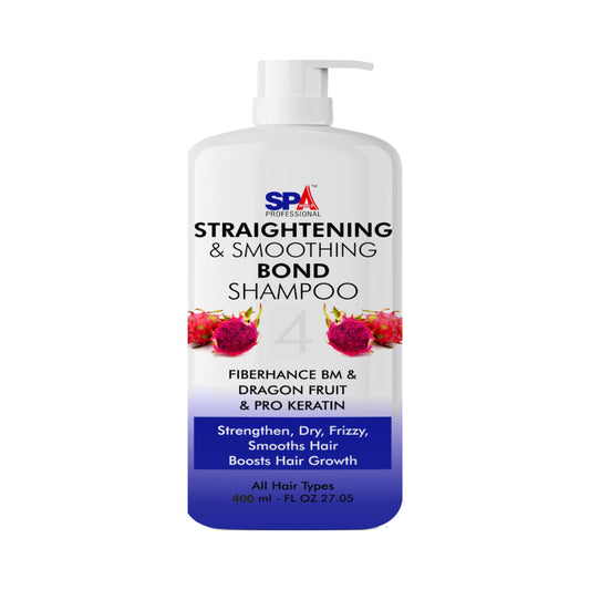 Straightening & Smoothing Bond Shampoo -Strengthen, Dry, Frizzy, Smooths Hair, Boosts Hair Growth-400ml